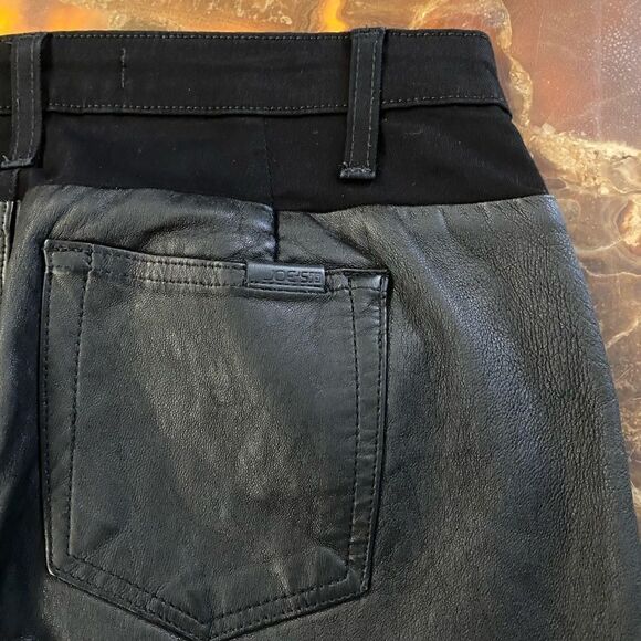 Joe’s vegan leather jeans, size 29 - Picture 2 of 8